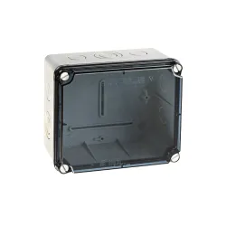 EXT-171 PUSZKA INSTALACYJNA NT 179X155X99 IP55 10 OSŁABIEŃ LIGHT TRANSPARENTNA POKRYWA