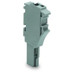 1-PRZEWODOWE GNIAZDO PUSH-IN CAGE CLAMP®, SZARA