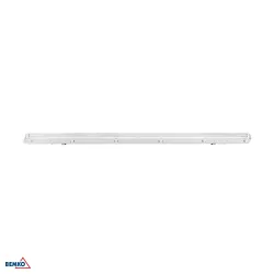 EMPTY SZARY OPRAWA LINIOWA HERMETYCZNA 1X G13 T8/ 58W IP65 IK08 1500MM PC KLOSZ PRYZMATYCZNY