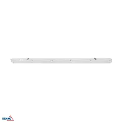 EMPTY SZARY OPRAWA LINIOWA HERMETYCZNA 1X G13 T8/ 58W IP65 IK08 1500MM PC KLOSZ PRYZMATYCZNY