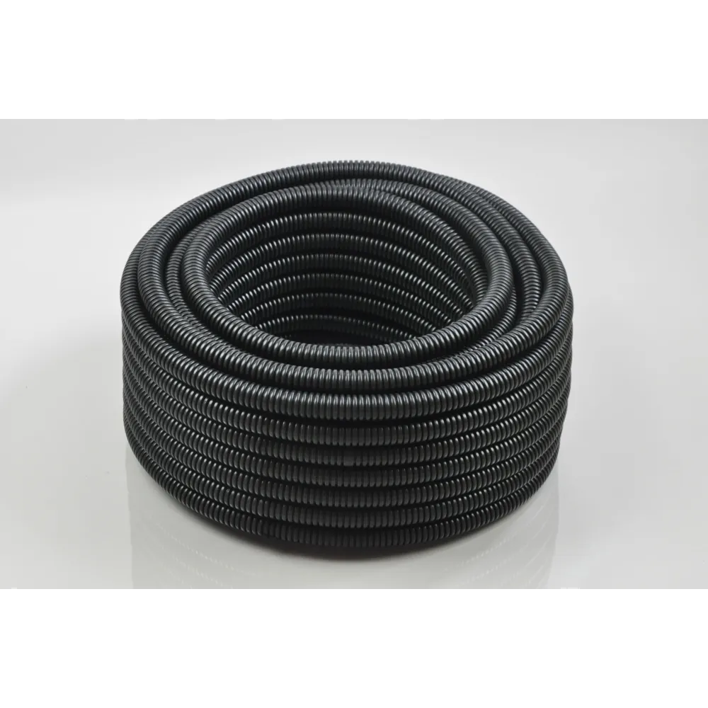RKLGV 28-50 CZARNY RURA KARBOWANA PESZEL PVC-UV FI28/23 320N/5CM