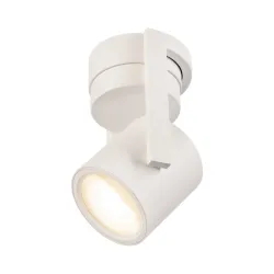 OCULUS BIAŁY/ PRZEZROCZYSTY OPRAWA SUFITOWA/ ŚCIENNA LED 11W 2000-3000K 36-780LM  IP20 ALU/ SZKŁO