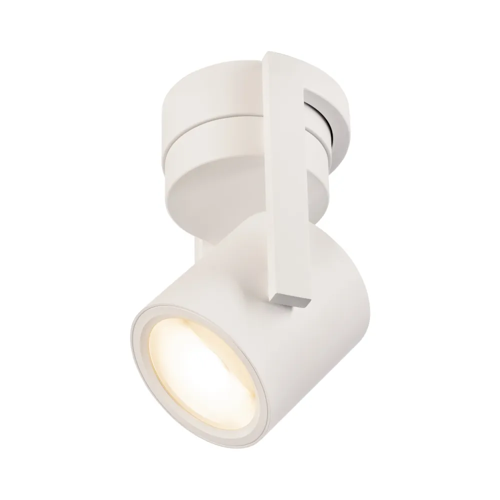 OCULUS BIAŁY/ PRZEZROCZYSTY OPRAWA SUFITOWA/ ŚCIENNA LED 11W 2000-3000K 36-780LM  IP20 ALU/ SZKŁO