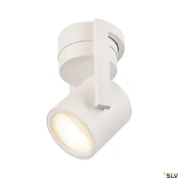 OCULUS BIAŁY/ PRZEZROCZYSTY OPRAWA SUFITOWA/ ŚCIENNA LED 11W 2000-3000K 36-780LM  IP20 ALU/ SZKŁO