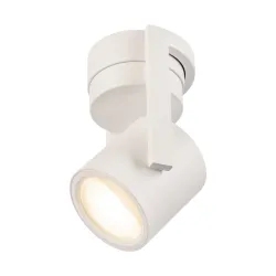 OCULUS BIAŁY/ PRZEZROCZYSTY OPRAWA SUFITOWA/ ŚCIENNA LED 11W 2000-3000K 36-780LM  IP20 ALU/ SZKŁO