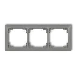 DECO SOFT SZARY MAT RAMKA 3X