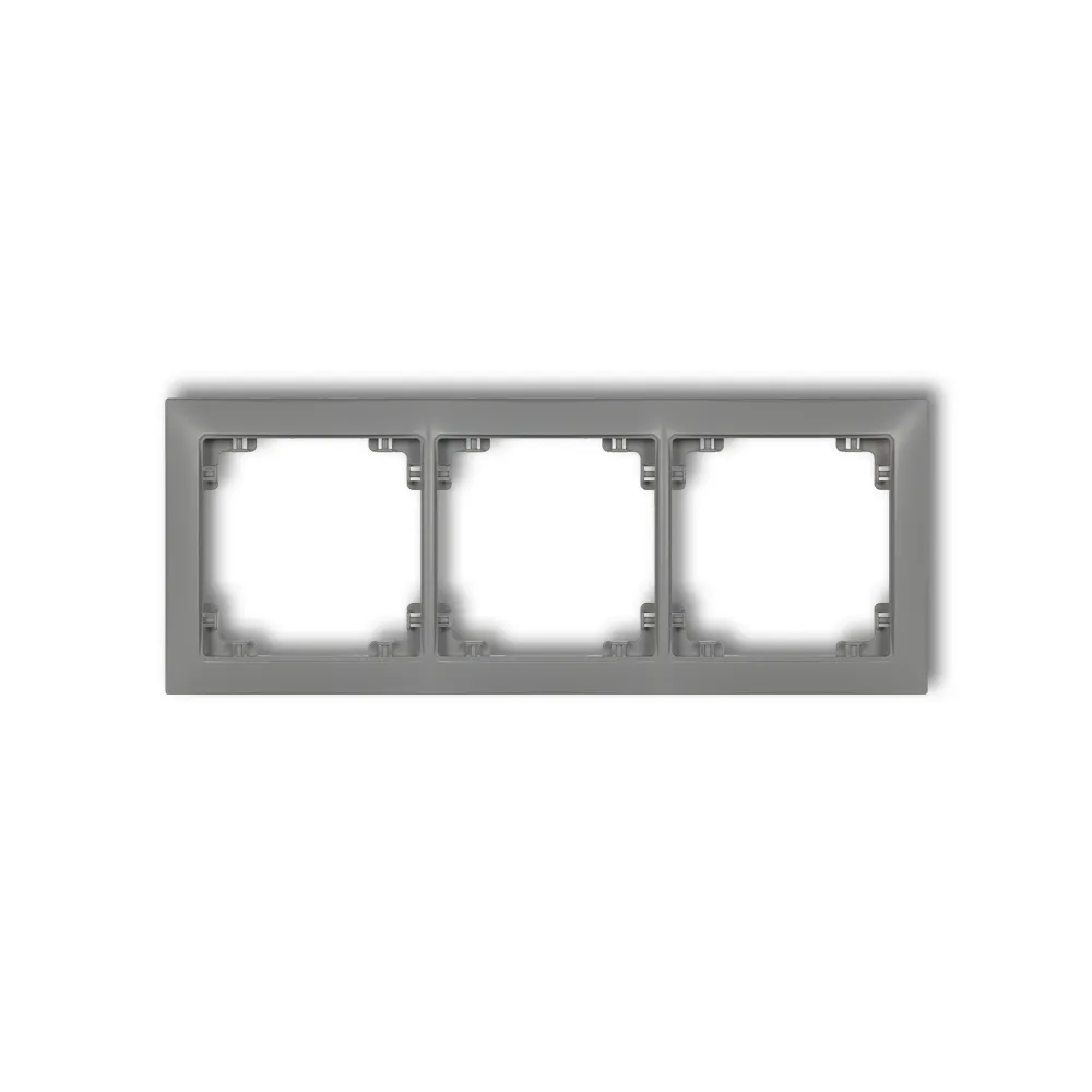 DECO SOFT SZARY MAT RAMKA 3X