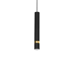 JOKER CZARNY/ ZŁOTY OPRAWA WISZĄCA 1X GU10/ 10W IP20 METAL