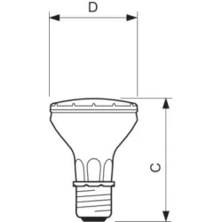 CDM-R ELITE 35W 930 LAMPA METALOHALOGENOWA SPOT 35W E27 PRZEZROCZYSTA 930 3000K 2100LM 30ST