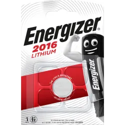 CR2016 BATERIA PASTYLKOWA LITOWA 3V 79MAH FI16 H2.0MM 1.3G BLS.1SZT.