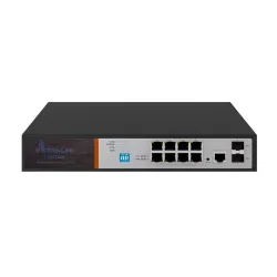 VICTOR SWITCH POE 8X GIGABIT POE/POE+, 2X SFP, 1X PORT KONSOLOWY, 150W, ZARZĄDZALNY