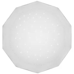 SKY BIAŁY OPRAWA SUFITOWA PLAFON LED 16W CW 6500K 1000LM 51X51 IP20 METAL/ TWORZYWO