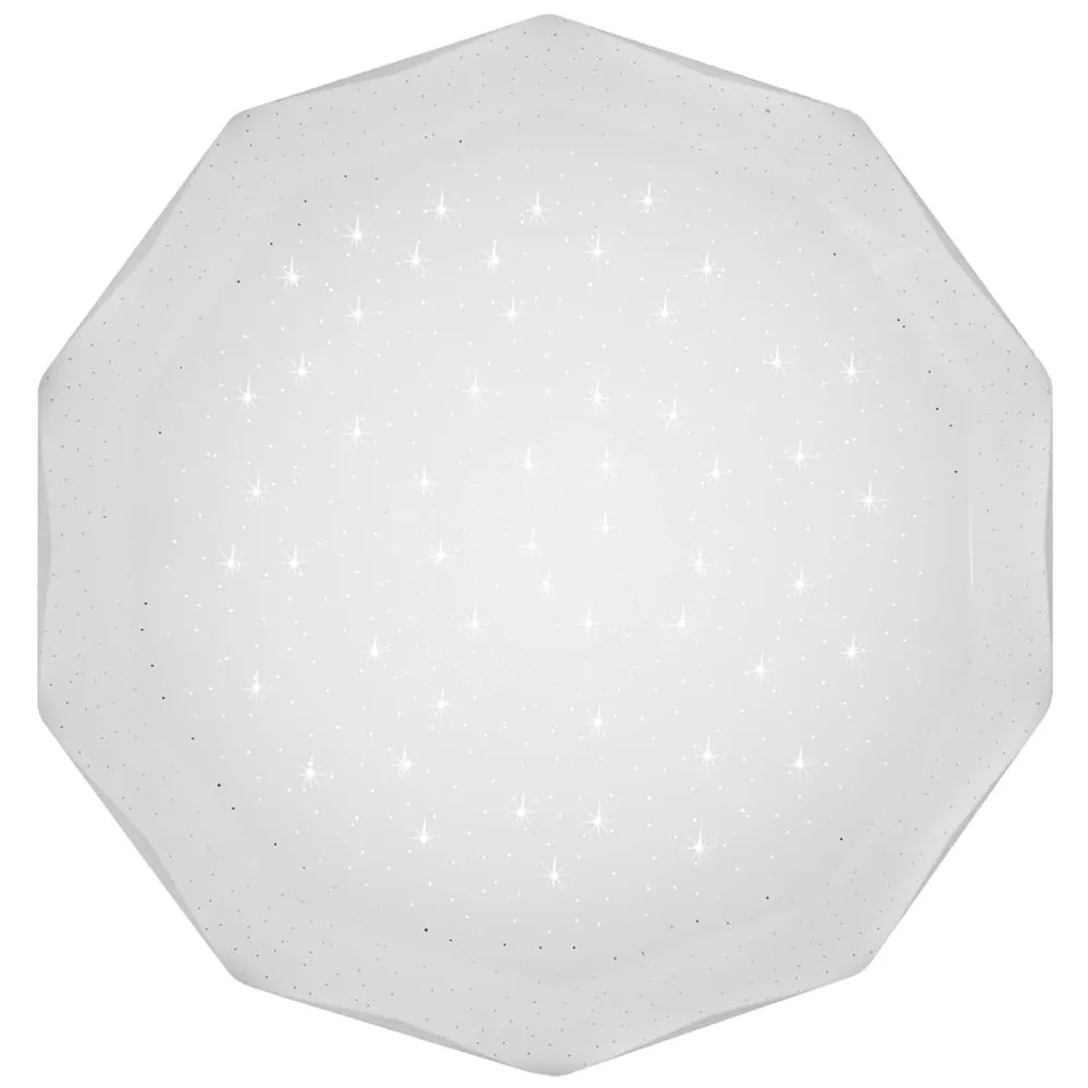 SKY BIAŁY OPRAWA SUFITOWA PLAFON LED 16W CW 6500K 1000LM 51X51 IP20 METAL/ TWORZYWO
