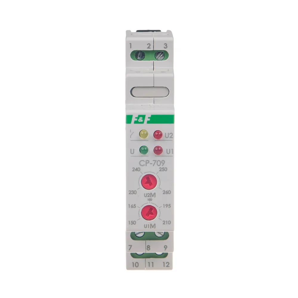 CP-709 PRZEKAŹNIK NAPIĘCIOWY 1-FAZOWY 16A 1P 1M 50-450V AC