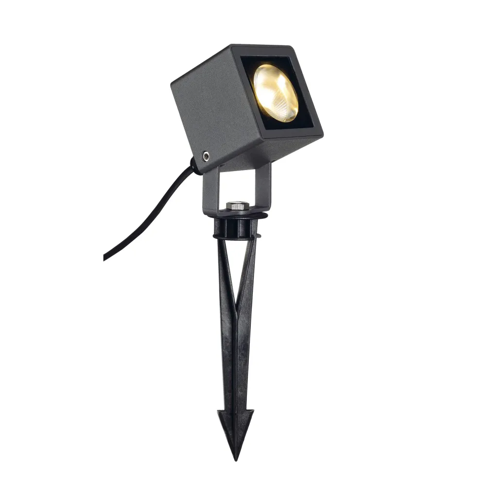 NAUTILUS ANTRACYT OPRAWA OGRODOWA WBIJANA LED 8.5W WW 3000K 660LM IP65 ALUMINIUM/ SZKŁO