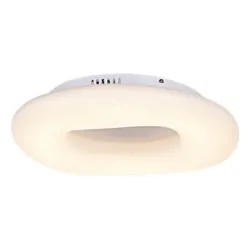 DONUT 75 BIAŁY OPRAWA SUFITOWA PLAFON NT LED 80W WW 3000K 6800LM IP20 PVC/ METAL