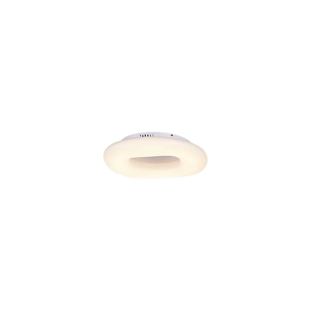 DONUT 75 BIAŁY OPRAWA SUFITOWA PLAFON NT LED 80W WW 3000K 6800LM IP20 PVC/ METAL