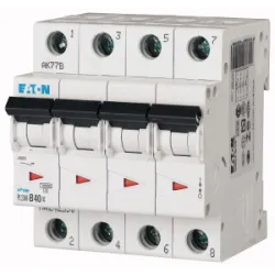 PLSM-B40/4-MW WYŁĄCZNIK NADPRĄDOWY B 40A 4P 4M MW 10KA
