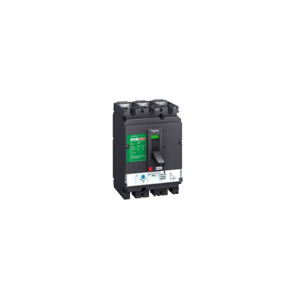 Schneider Electric EasyPact, wyłącznik z wywalaczem termomagnetycznym CVS250F TMD 250A 3P 3D, LV525333