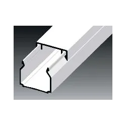 LHD  20X20 KANAŁ KABLOWY 20X20 2M/48M PVC IP40 IK06 CIEMNE DRZEWO