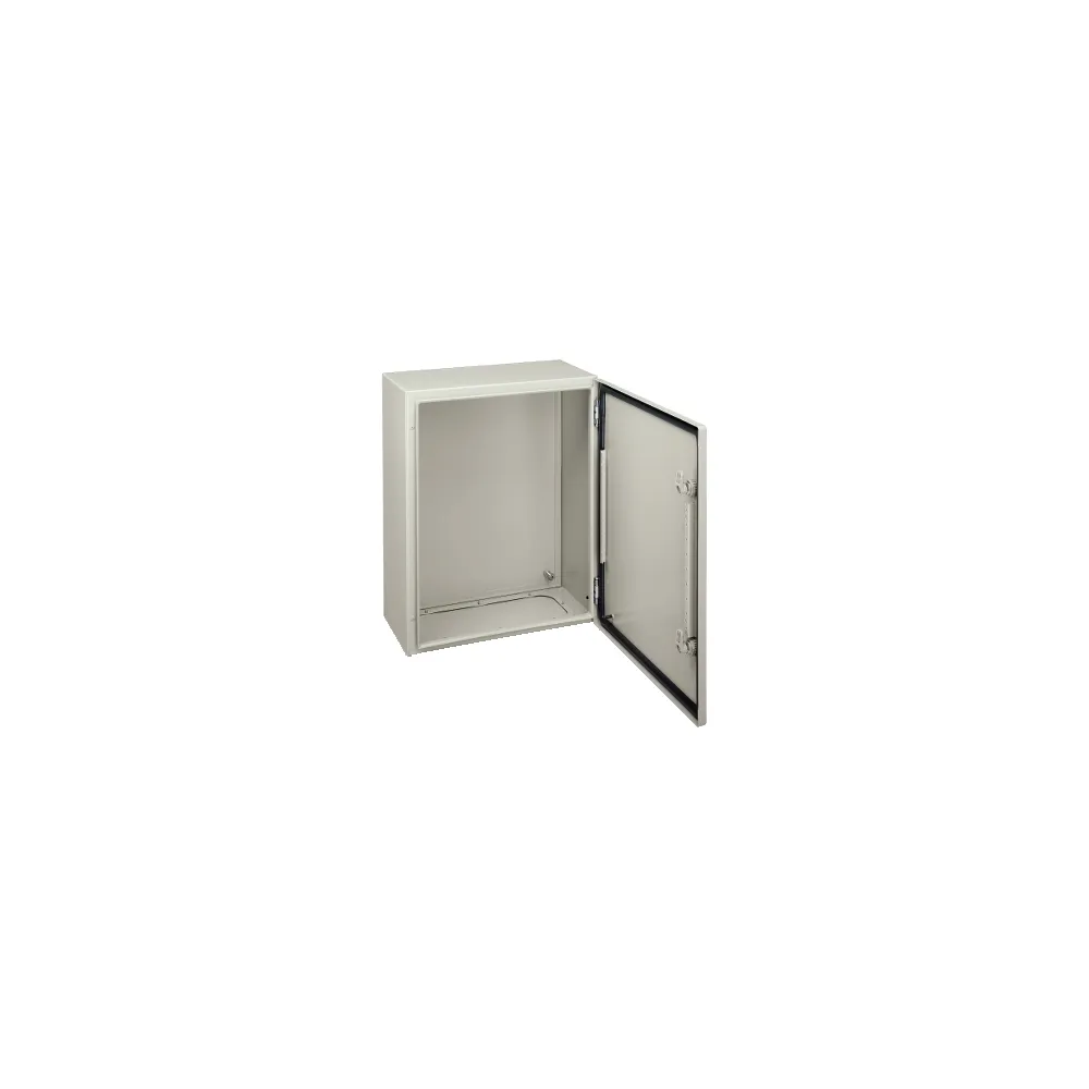 Schneider Electric Spacial Obudowa CRN z płytą montażową 600x 600x 250mm IP66 IK10 RAL7035, NSYCRN66250P