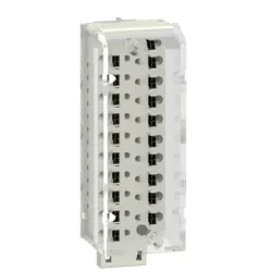 Schneider Electric Modicon X80, zdejmowany blok zacisków sprężynowych, 20 pin, 1 x 0.34..1 mm2, BMXFTB2020