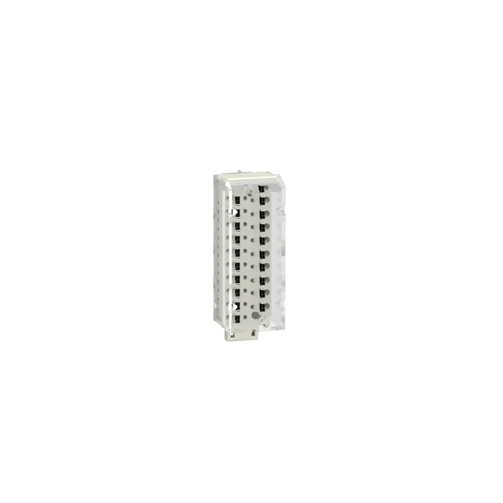 Schneider Electric Modicon X80, zdejmowany blok zacisków sprężynowych, 20 pin, 1 x 0.34..1 mm2, BMXFTB2020