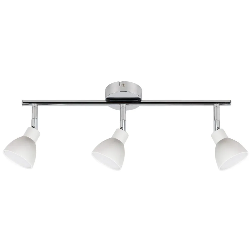 ROY CHROM OPRAWA SUFITOWA SPOT NT LED 3X 5W WW 3000K 1440LM IP20 METAL/ TWORZYWO
