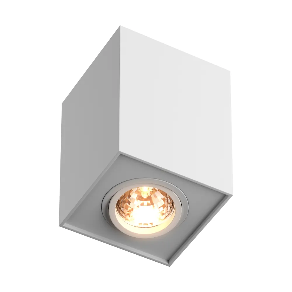 QUADRO SL BIAŁY OPRAWA SUFITOWA NT SPOT 1X GU10/ 50W IP20 METAL