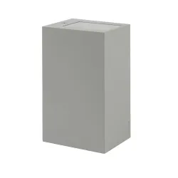 LILLEHAMMER ALUMINIUM OPRAWA ŚCIENNA KINKIET LED 3.7W WW 3000K 305LM IP65 ALUMINIUM/ SZKŁO