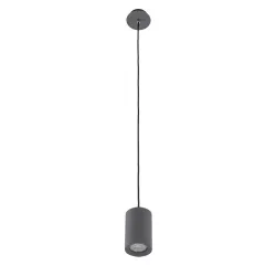 JET MINI SZARY OPRAWA WISZĄCA 1X GU10/ 50W IP20 STOP METALI