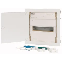 KLV-12UPS-SF ROZDZIELNIA PLASTIKOWA PT 12M 1X 12M N+PE IP30 340X360X100 DRZWI PEŁNE METAL BIAŁY