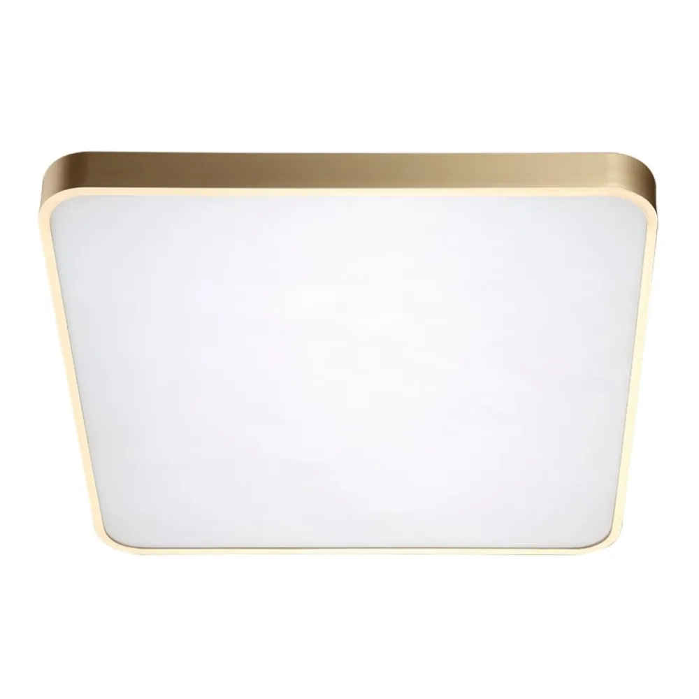 QUADRO 50 ZŁOTY OPRAWA SUFITOWA PLAFON NT LED 60W 2700-6500K 5600LM IP20 ALUMINIUM/ PVC