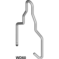 WD 60 WIESZAK Z DRUTU