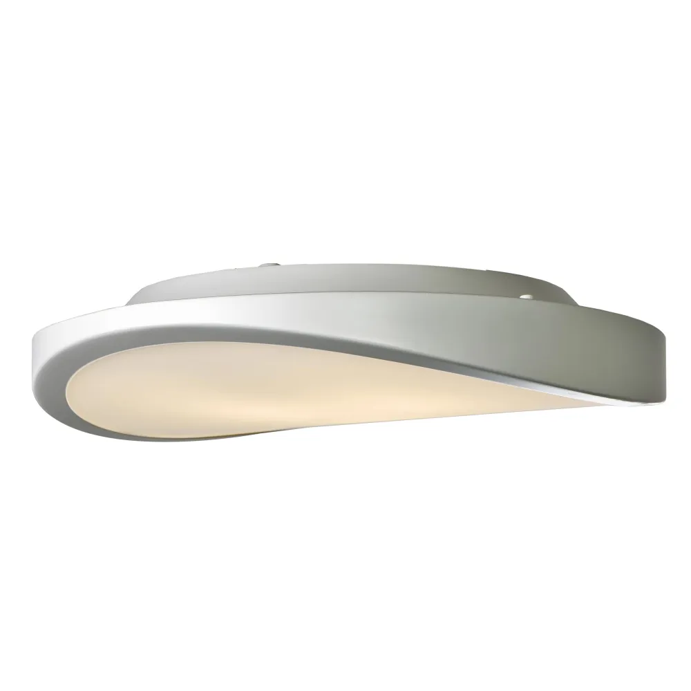 CIRCULO 48 BIAŁY OPRAWA SUFITOWA PLAFON NT 3X E27/ 60W IP20 METAL/ SZKŁO