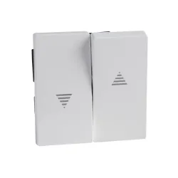 Schneider Electric Merten, System M, klawisz żaluzjowy, biały active, MTN432425