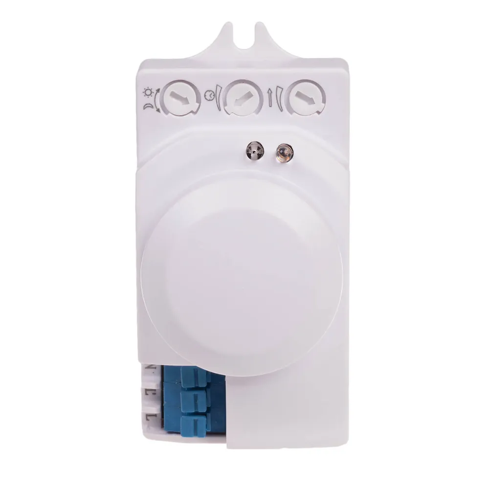 DRM-01-24V BIAŁY CZUJNIK RUCHU/ OBECNOŚCI MIKROFALOWY 360ST 1-10M 5S-12MIN IP20 5A 5.8GHZ 24V AC