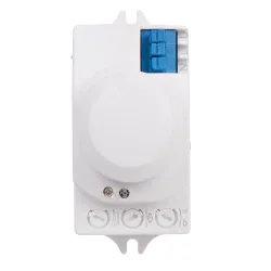 DRM-01-24V BIAŁY CZUJNIK RUCHU/ OBECNOŚCI MIKROFALOWY 360ST 1-10M 5S-12MIN IP20 5A 5.8GHZ 24V AC