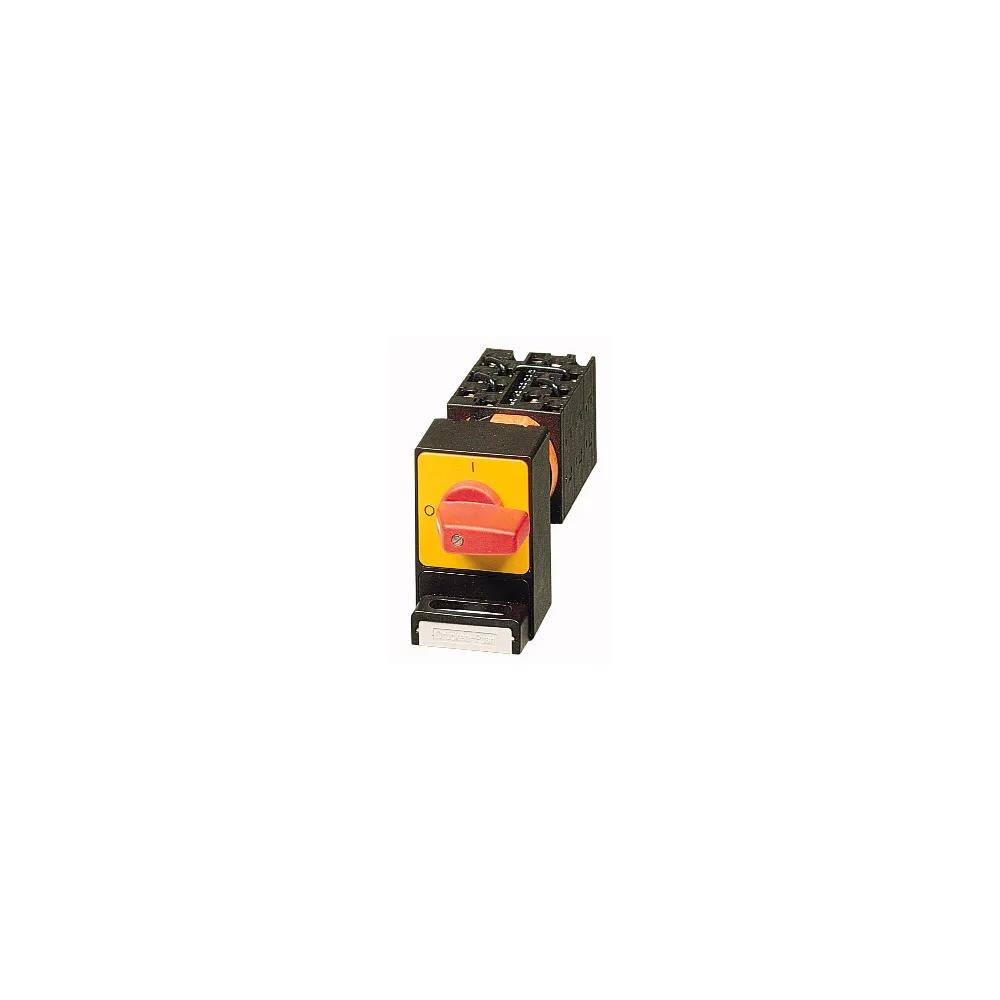 P1-25/E/SVC(S)-RT 25A 0-1 3P ŁĄCZNIK KRZYWKOWY 25A 3P B/O 13KW IP65 NAPĘD CZERWONY/ŻÓŁTY BLOKOWANY
