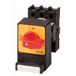 P1-25/E/SVC(S)-RT 25A 0-1 3P ŁĄCZNIK KRZYWKOWY 25A 3P B/O 13KW IP65 NAPĘD CZERWONY/ŻÓŁTY BLOKOWANY