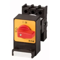P1-25/E/SVC(S)-RT 25A 0-1 3P ŁĄCZNIK KRZYWKOWY 25A 3P B/O 13KW IP65 NAPĘD CZERWONY/ŻÓŁTY BLOKOWANY