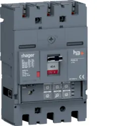 MCCB WYŁĄCZNIK MOCY H3+ P250 3P 40A 70KA LSI