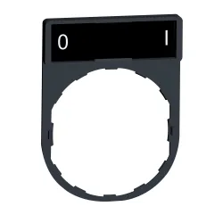 Schneider Electric Harmony XB4 Ramka 30X40mm do mocowania etykiet o wymiarach 8X27mm "O/I", ZBY2178