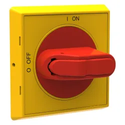 OHYS2AJ RĄCZKA DO NAPĘDU OBROTOWEGO ŻÓŁTY/CZERWONY