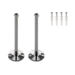 TENSEO SYSTEM ELEMENTY KIERUJĄCE, DO NISKONAPIĘCIOWEGO SYSTEMU LINKOWEGO, CHROM, 2 SZT., 16CM