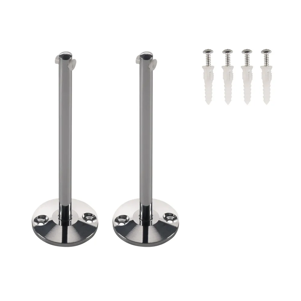 TENSEO SYSTEM ELEMENTY KIERUJĄCE, DO NISKONAPIĘCIOWEGO SYSTEMU LINKOWEGO, CHROM, 2 SZT., 16CM