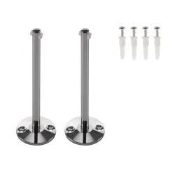 TENSEO SYSTEM ELEMENTY KIERUJĄCE, DO NISKONAPIĘCIOWEGO SYSTEMU LINKOWEGO, CHROM, 2 SZT., 16CM