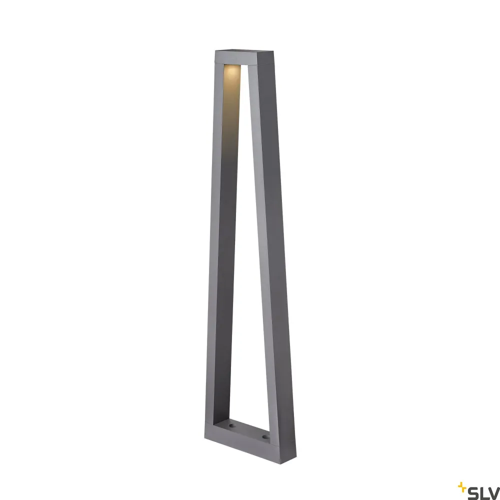 BOOKAT ANTRACYT OPRAWA OGRODOWA SŁUPEK LED 15W 3000K /4000K 1240LM/ 1300LM IP65