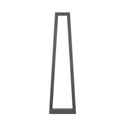 BOOKAT ANTRACYT OPRAWA OGRODOWA SŁUPEK LED 15W 3000K /4000K 1240LM/ 1300LM IP65