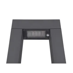 BOOKAT ANTRACYT OPRAWA OGRODOWA SŁUPEK LED 15W 3000K /4000K 1240LM/ 1300LM IP65